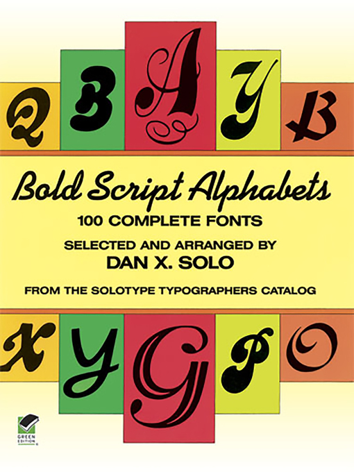 Title details for Bold Script Alphabets by Dan X. Solo - Available